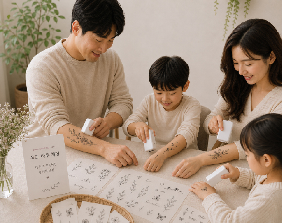 디지털 타투 체험